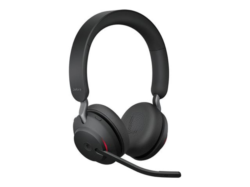 Audífonos Jabra Evolve2 65 MS Stereo Bluetooth USB-A Microsoft Teams Negro