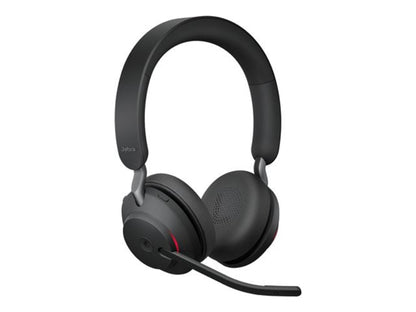 Audífonos Jabra Evolve2 65 MS Stereo Bluetooth USB-A Microsoft Teams Negro