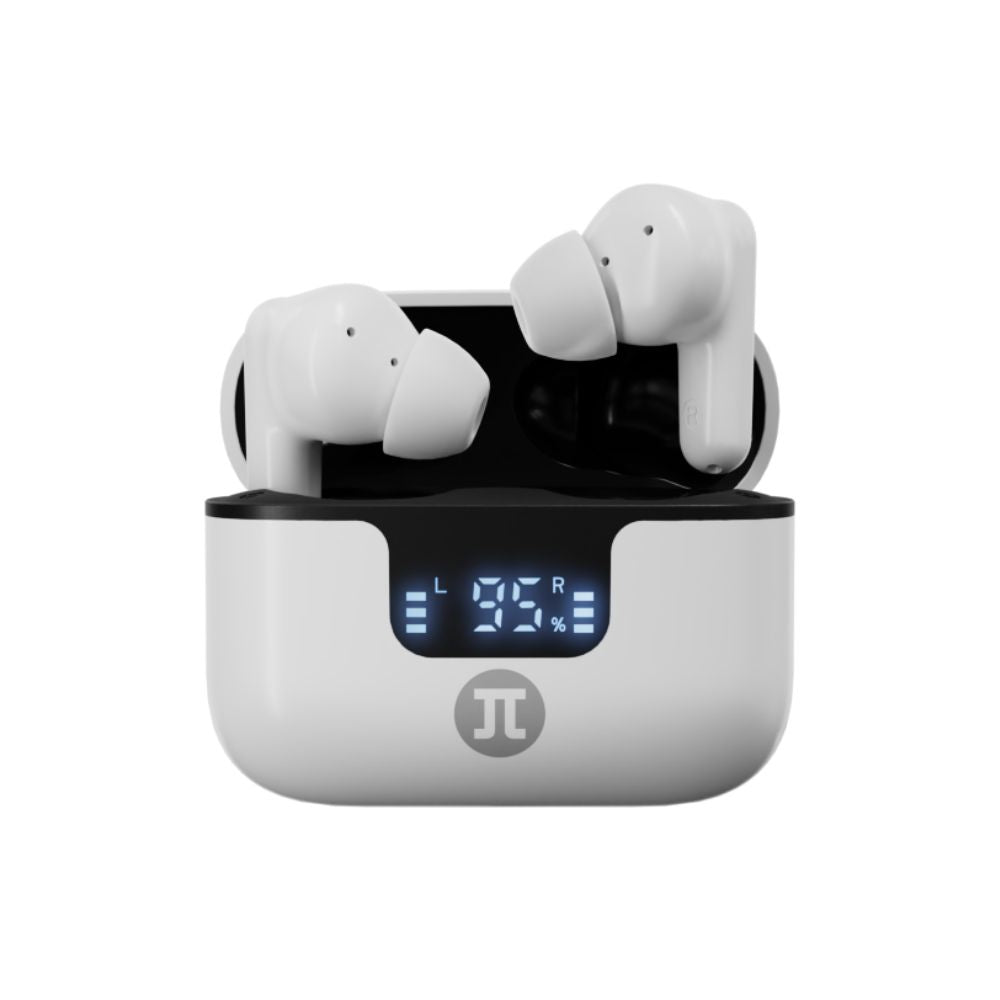 Audífonos Primus Gaming PWH-300 TWS Bluetooth con Dongle USB Blanco