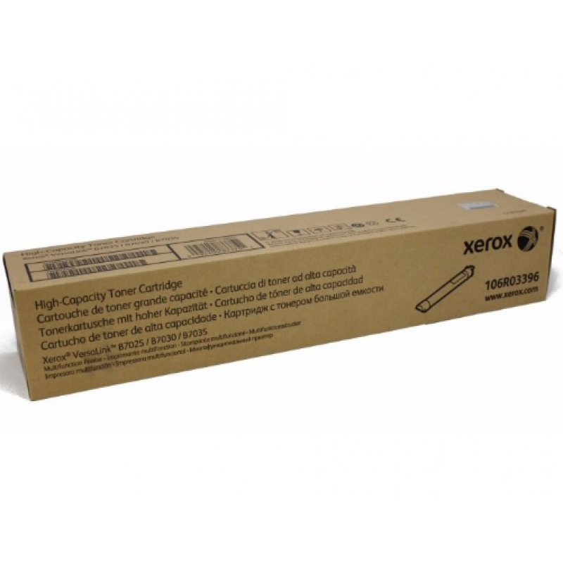 Tóner Xerox 106R03396 Negro Original 31,000 Páginas para VersaLink B7025 B7030 B7035
