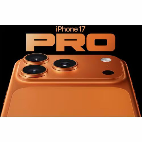 Apple iPhone 17 Pro Max 256GB Naranja Cósmico 6.9" 120Hz 5G A19 Pro
