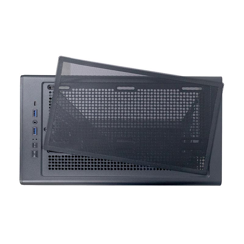 CASE GAMER TEROS TE-1323G COMPATIBLE ITX MATX ATX COLOR NEGRO