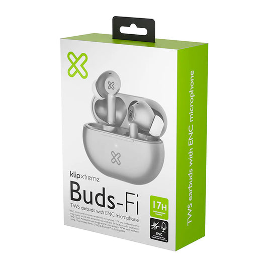 Audífonos Klip Xtreme True Wireless Bluetooth 5.4 ENC IPX4 17H