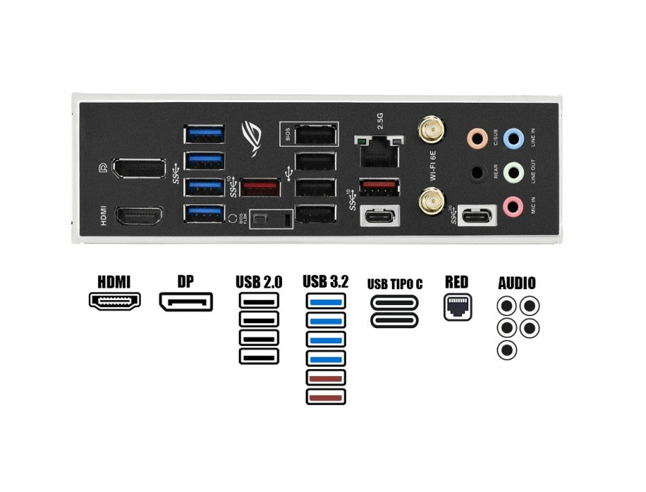 MOTHERBOARD ASUS ROG STRIX B650E F GAMING WIFI AM5 ATX