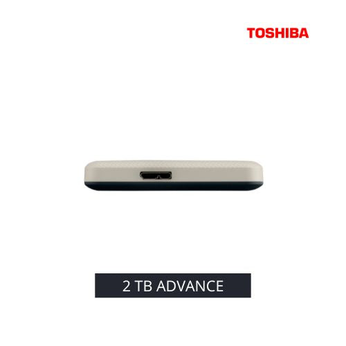 DISCO EXTERNO ADVANCE V10 2TB BLANCO