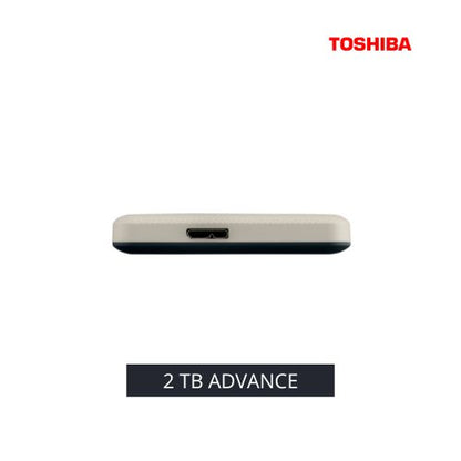 DISCO EXTERNO ADVANCE V10 2TB BLANCO