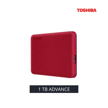 DISCO EXTERNO ADVANCE V10 1TB ROJO