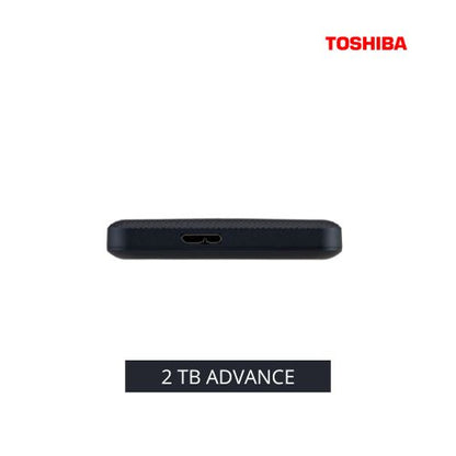 DISCO EXTERNO ADVANCE V10 2TB NEGRO