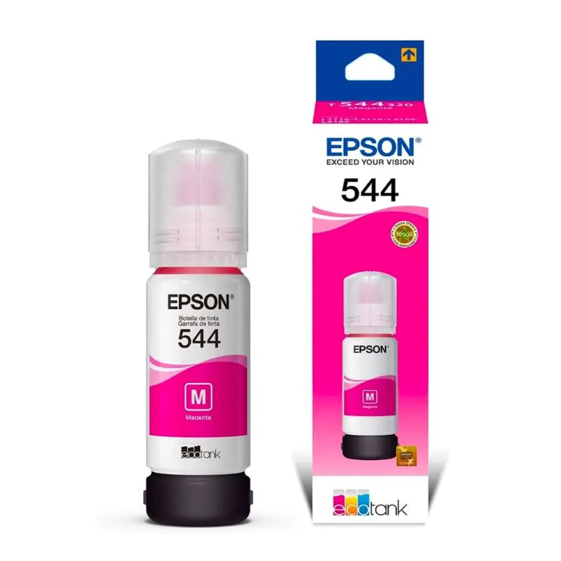 Botella de Tinta Epson T544320-AL Magenta 65ml para L1110 L3110 L3150 L3250 L5190
