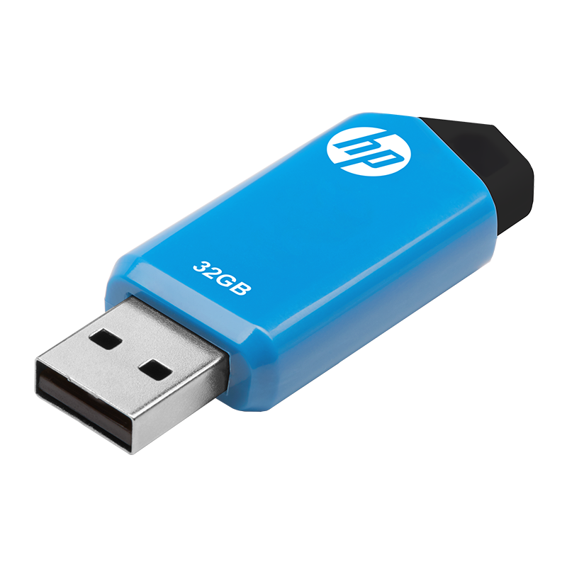 MEMORIA USB HP 32GB V150W NEGRO AZUL