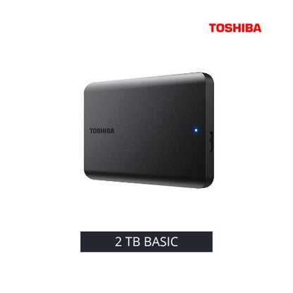 DISCO EXTERNO TOSHIBA BASIC 2TB NEGRO