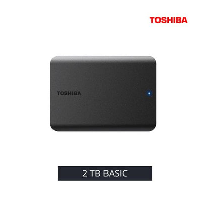 DISCO EXTERNO TOSHIBA BASIC 2TB NEGRO