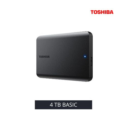 DISCO EXTERNO TOSHIBA BASIC 4TB NEGRO