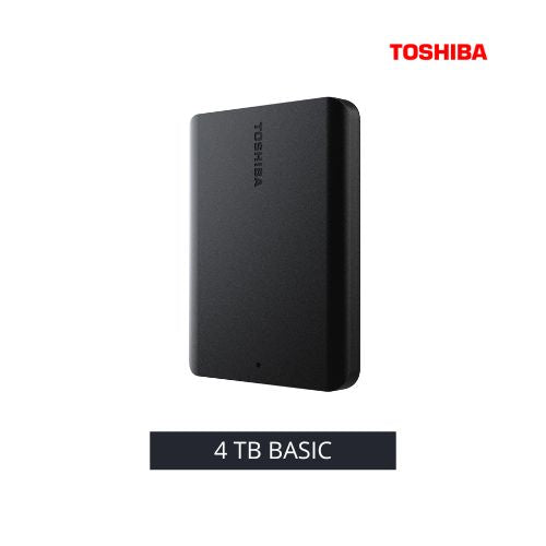 DISCO EXTERNO TOSHIBA BASIC 4TB NEGRO