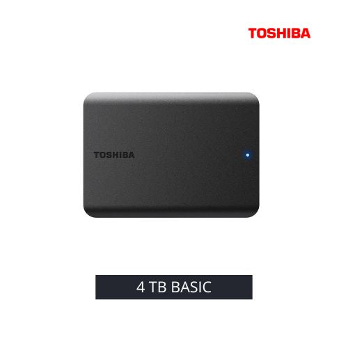 DISCO EXTERNO TOSHIBA BASIC 4TB NEGRO