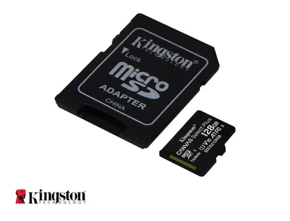 MEMORIA MICROSDHC KINGSTON 128GB 150MB/S CLASE 10 CON ADAPTADOR