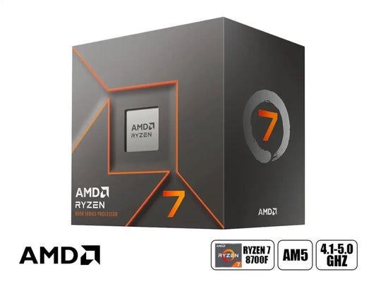 PROCESADOR AMD RYZEN 7 8700F 4.1GHZ HASTA 5.0GHZ 8 NUCLEOS