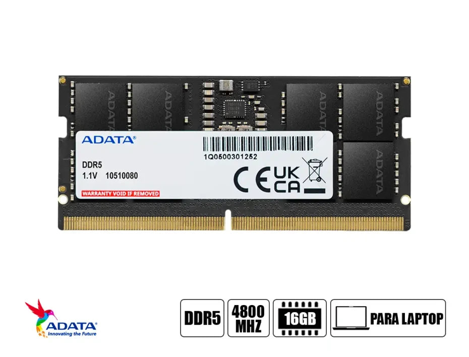 MEMORIA RAM DATO 16GB DDR5 4800MHZ SODIMM