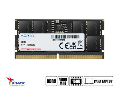 MEMORIA RAM DATO 16GB DDR5 4800MHZ SODIMM