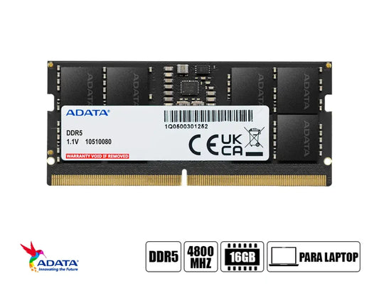 MEMORIA RAM DATO 16GB DDR5 4800MHZ SODIMM