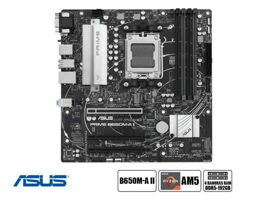 MOTHERBOARD ASUS AMD AM5 PRIME B650M-A II