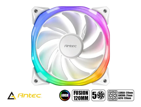 FAN ANTEC FUSION 120 ARGB 3+C