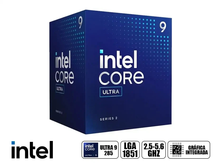 PROCESADOR INTEL CORE ULTRA 9 285 2.5 GHZ MAX 5.6 GHZ LGA1851