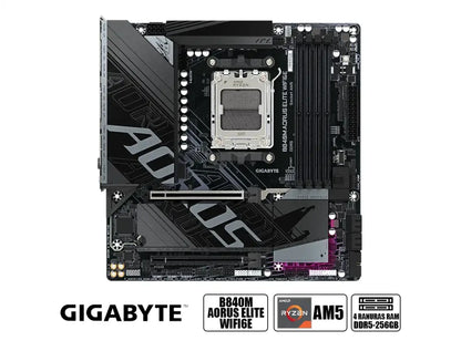 MOTHERBOARD GIGABYTE AMD AM5 B840M A ELITE WIFI6E