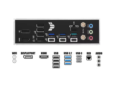 MOTHERBOARD ASUS TUF GAMING B760M BTF WIFI DDR5 LGA1700