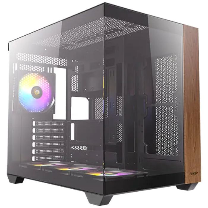 CASE ANTEC CX800 WOOD BLACK MID TOWER RGB VIDRIO