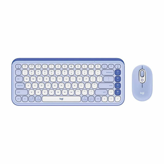 LOGITECH POP ICON COMBO - KEYBOARD AND MOUSE SET - SPANISH (LATIN AMERICAN)