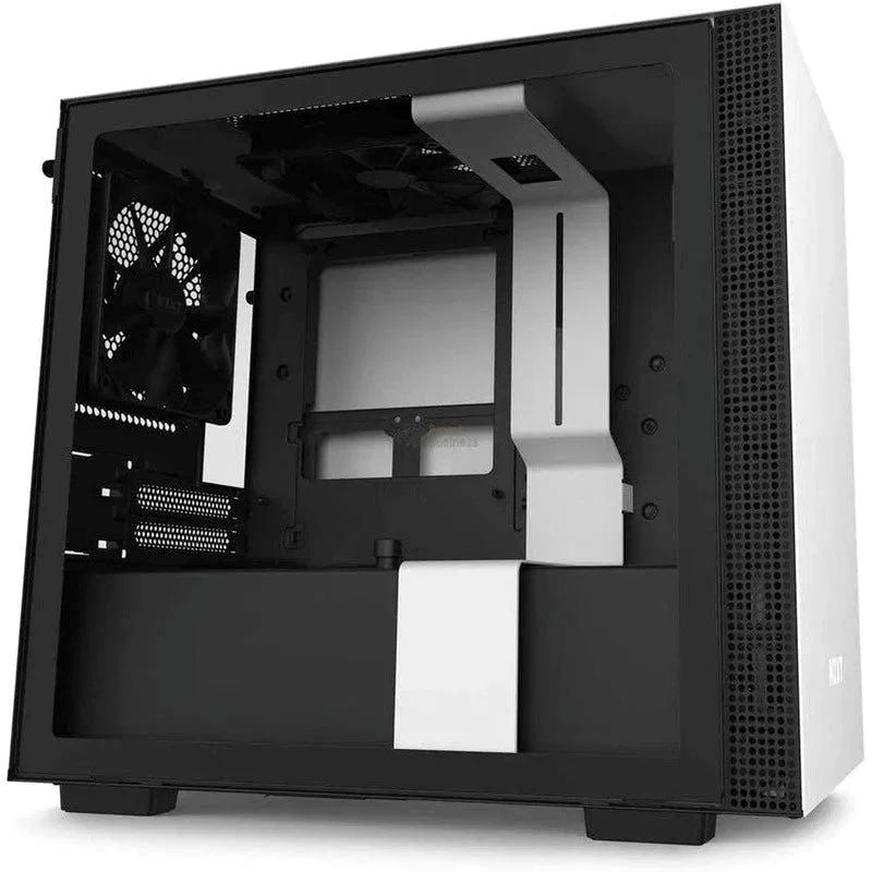 Case NZXT H210 Mini ITX Blanco Negro Compacto Gaming CA-H210B-W1