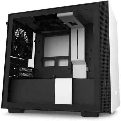 Case NZXT H210 Mini ITX Blanco Negro Compacto Gaming CA-H210B-W1