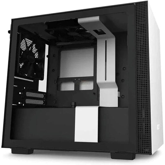 Case NZXT H210 Mini ITX Blanco Negro Compacto Gaming CA-H210B-W1