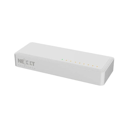 Switch Nexxt Naxos 801-G 8 Puertos Gigabit 10/100/1000 Alto Rendimiento