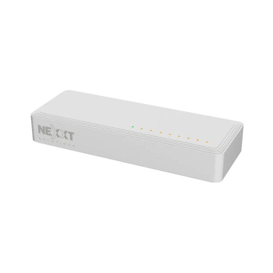 Switch Nexxt Naxos 801-G 8 Puertos Gigabit 10/100/1000 Alto Rendimiento