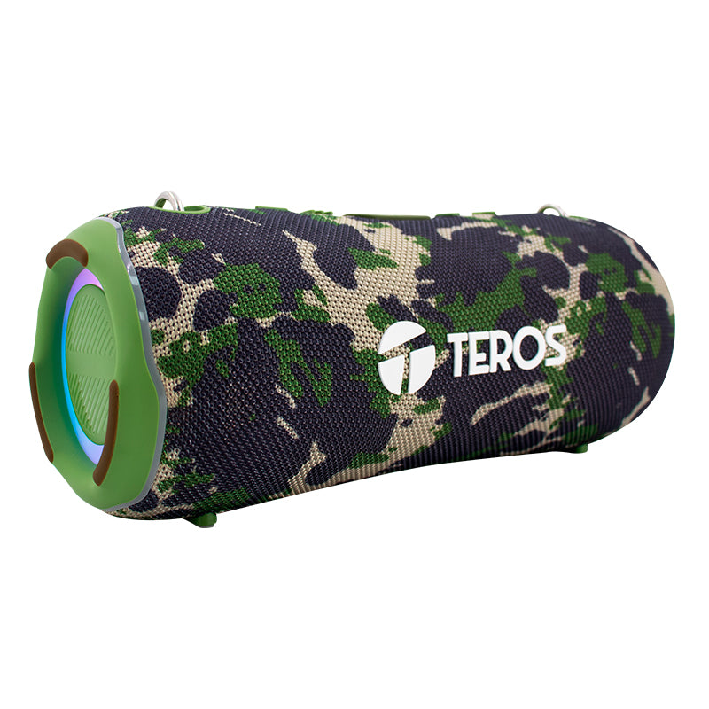 PARLANTE ULTRA TE-6046G, COLOR VERDE MILITAR CAMUFLADO, 40 W