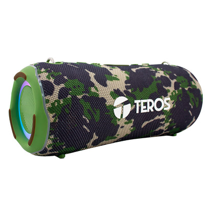 PARLANTE ULTRA TE-6046G, COLOR VERDE MILITAR CAMUFLADO, 40 W