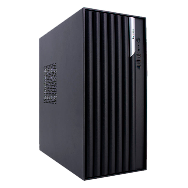 CASE TEROS TE-1036S, FACTOR DE FORMA ATX, 250 W, USB 3.0 / 2.0, AUDIO, NEGRO