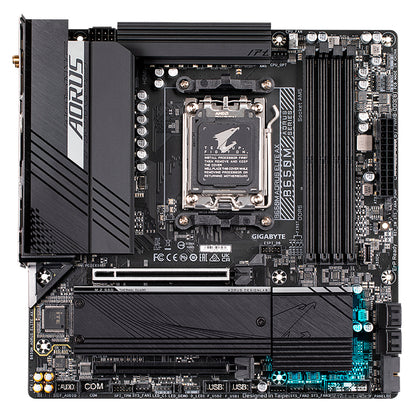 MOTHERBOARD GIGABYTE B650M AORUS ELITE AX AMD AM5 MICRO ATX WIFI