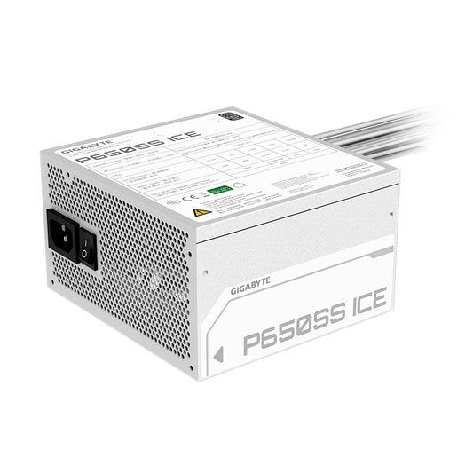 FUENTE DE PODER GIGABYTE P650SS ICE ATX 650W 80 PLUS SILVER