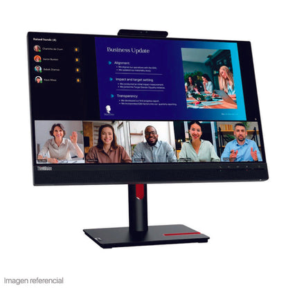 Monitor Lenovo ThinkVision T24v-30, 23.8" 1920x1080 WLED IPS HDMI/DP/VGA Color Raven Black