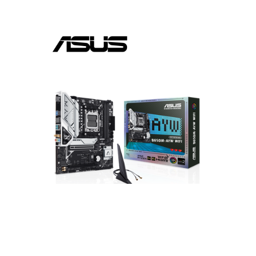 Motherboard ASUS B650M-AYW WIFI AM5 DDR5 WiFi Micro ATX para AMD Ryzen 7000
