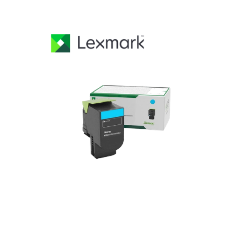 Tóner Lexmark 78C4UC0 Cyan 7,000 Páginas para CS521dn CS622 CX522 CX625