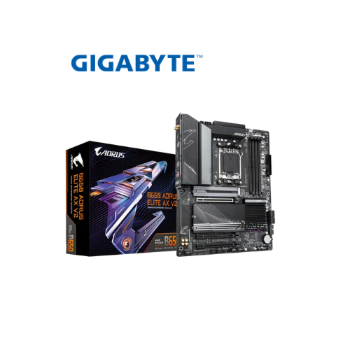 Motherboard Gigabyte B650 AORUS Elite AX V2 AMD AM5 DDR5 ATX WiFi 6E PCIe 5.0
