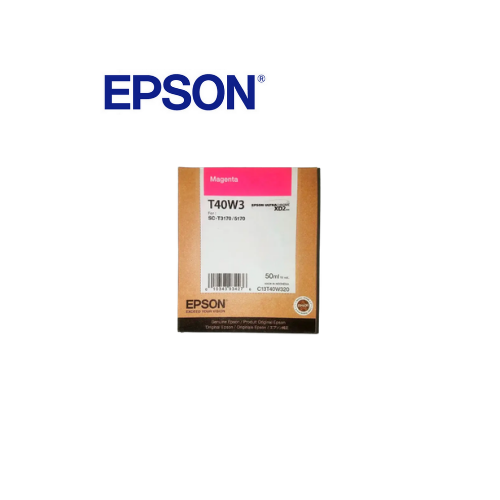 Tinta Epson T40W320 Magenta Original 50ml para ColorWorks