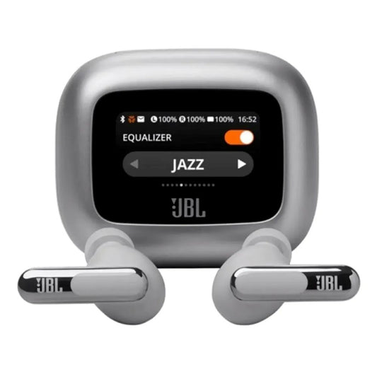 AURICULARES JBL LIVE BEAM 3 ANC BLUETOOTH PLATA