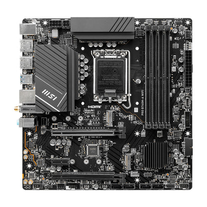 Motherboard MSI PRO B760M-A WIFI LGA1700 mATX DDR5 Intel B760 HDMI DP