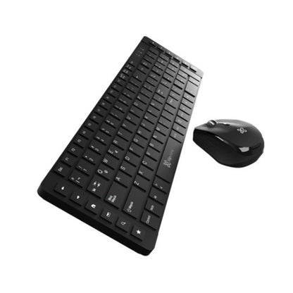COMBO INALÁMBRICO KLIP XTREME KCK-270S – TECLADO Y MOUSE 2.4 GHZ ESPAÑOL COLOR NEGRO