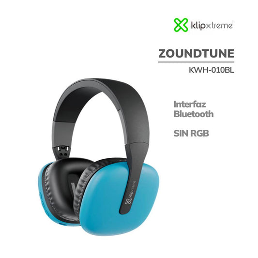 Audífonos Klip Xtreme KWH-010BL Bluetooth 5.2 Inalámbricos 25H Azul